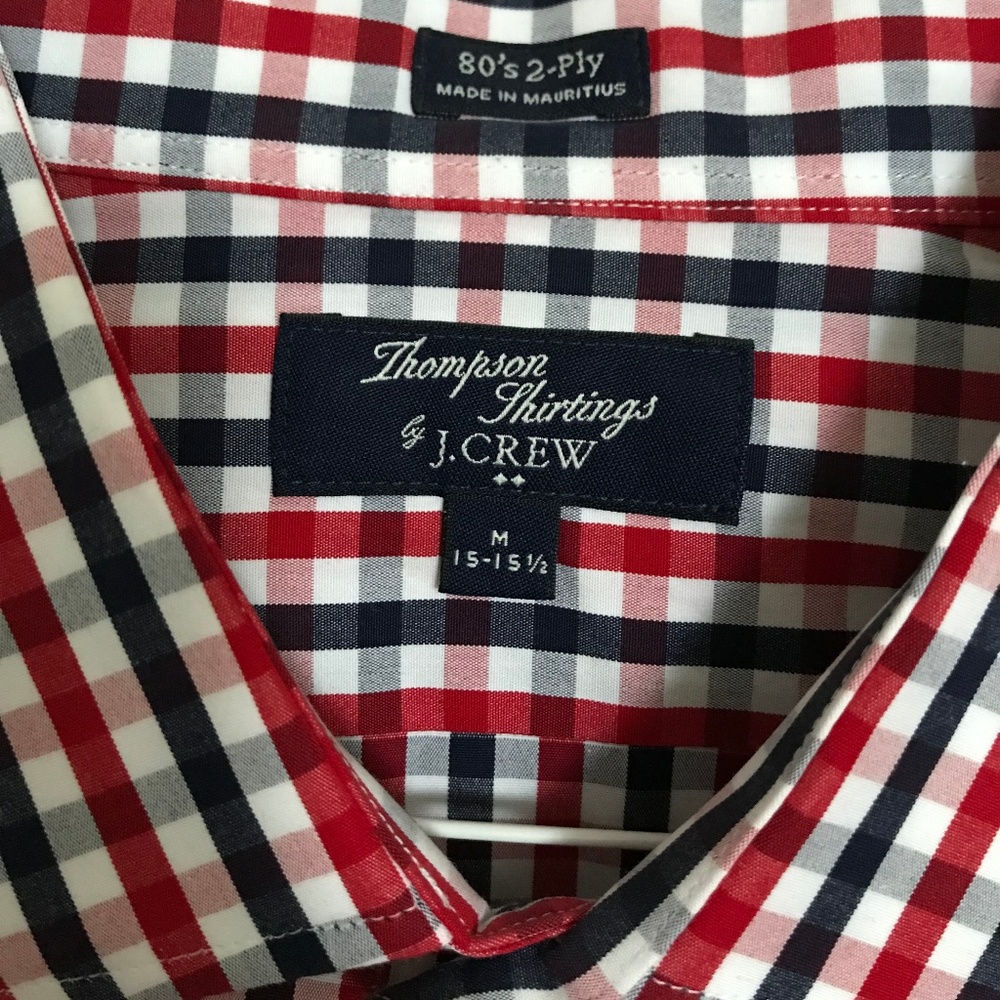 J.Crew Men's Plaid Button Down Shirt